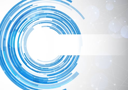 Abstract tech background vector