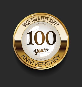 anniversary background vector