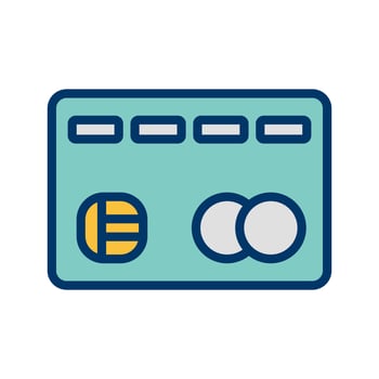 Credit card Vector Icon   