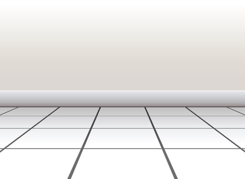 Tiled floor vector
