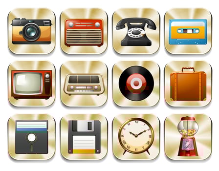 Icons vector