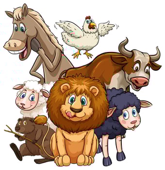 Animals vector