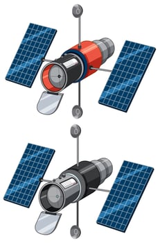 A set of satellite vector