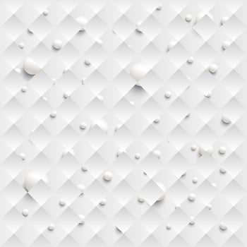 Colorful abstract background with balls and lines for advertising, vector illustration