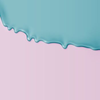 Realistic paint on different coloured background, vector illustration
