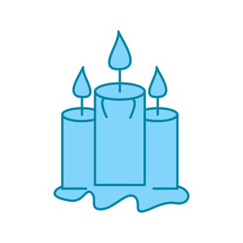 vector candles icon
