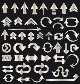 arrow collection vector