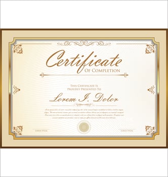 Certificate vector