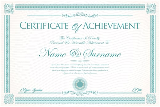 Certificate vector