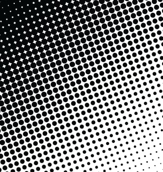 Abstract dotted vector background halftone effect