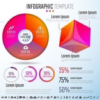 Infographics Design Template vector