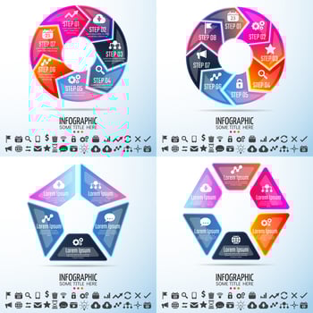 Infographics Design Template vector