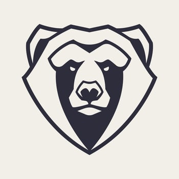Bear Mascot Vector Icon