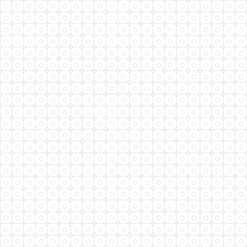 Squares and circles white and gray grid. vector