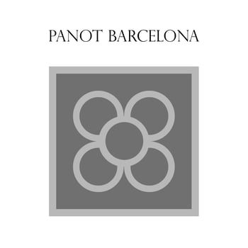 Panot, hydraulic typical pavement of Barcelona vector