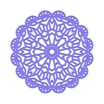 Mandala. Indian wedding meditation. vector
