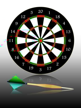 dartboard vector