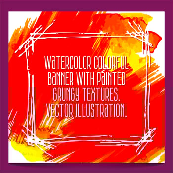 abstract watercolor background vector