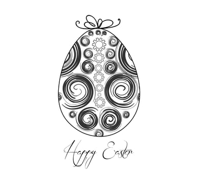 Easter egg vector