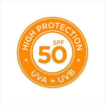 UV, sun protection, high SPF 50  vector