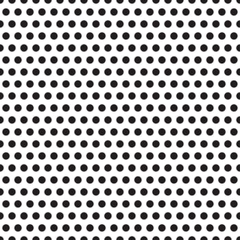 seamless patterns with white and black peas polka dot. vector