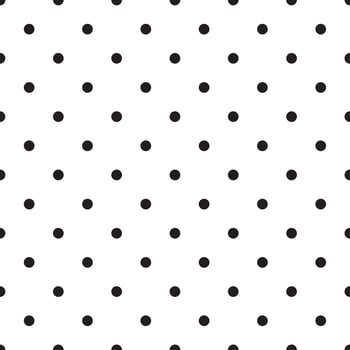 seamless patterns with white and black peas polka dot. vector