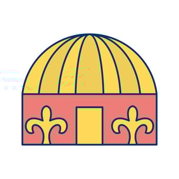 Yurt Vector Icon