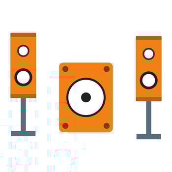 Music System Vector Icon