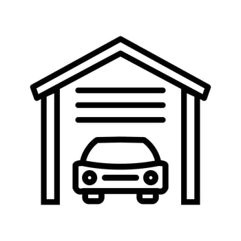 Garage Vector Icon
