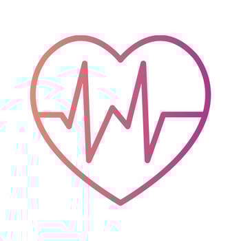 Vector Heart Beat Icon