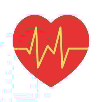 Vector Heart Beat Icon