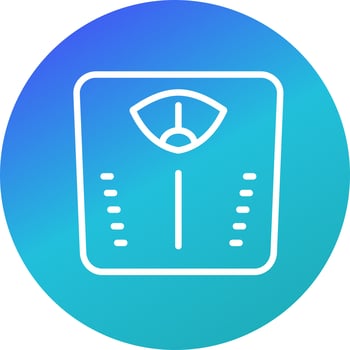 Vector Weight Machine Icon