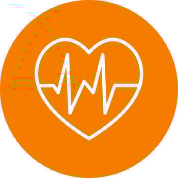 Vector Heart Beat Icon