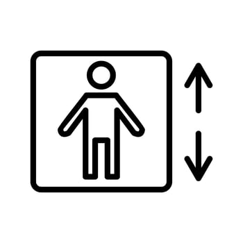Lift  Vector Icon