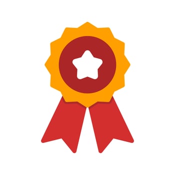 Vector Ribbon Icon