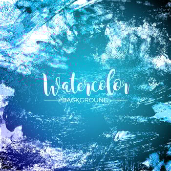 Abstract hand painted watercolor background texture vector