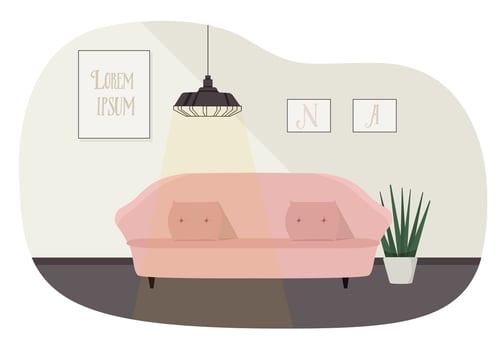 Vector Livingroom Illustration