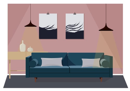 Vector Livingroom Illustration