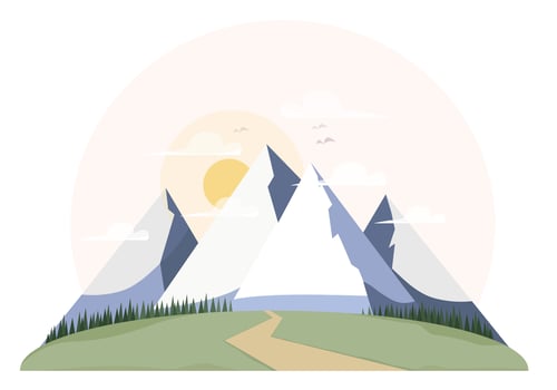 Vector Landscape illustration