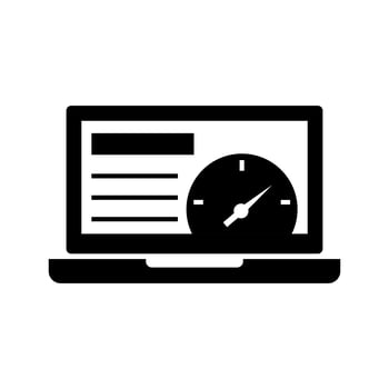 Glyph Black Icon vector