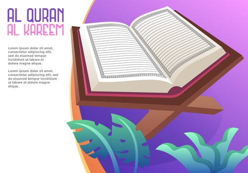 Al Quran Al Kareem Vector