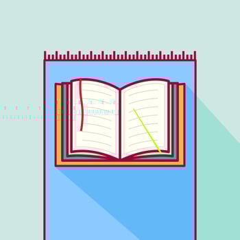 Al Qur'an over the prayer mat vector