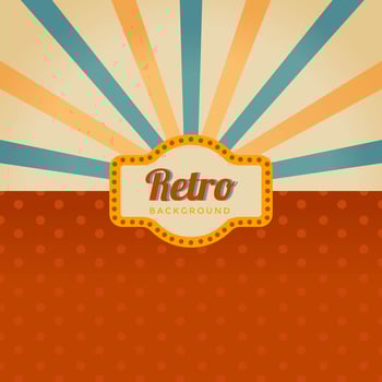  Retro Background Vector