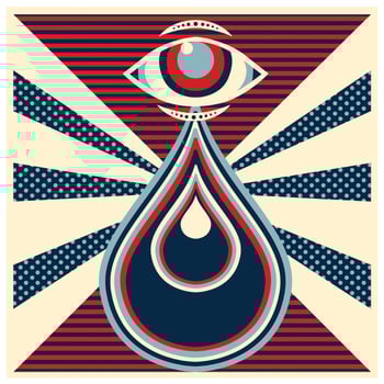 Retro Eye Vector Design