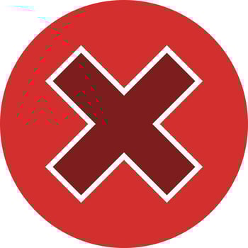 Cancel Vector Icon