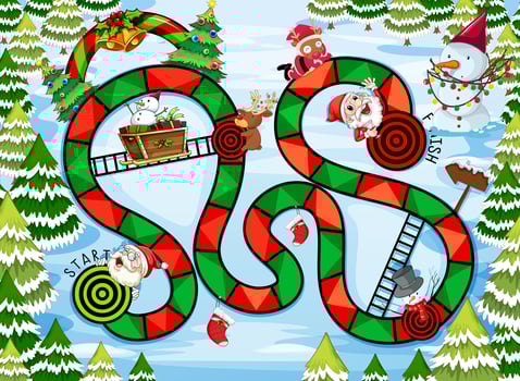 Boardgame vector