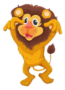 Lion vector