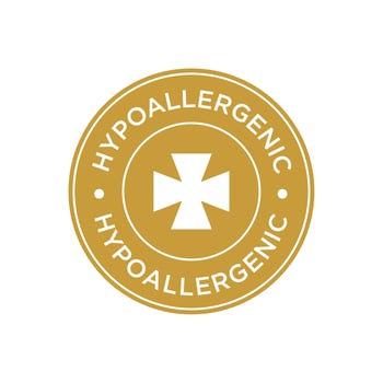 Hypoallergenic icon vector
