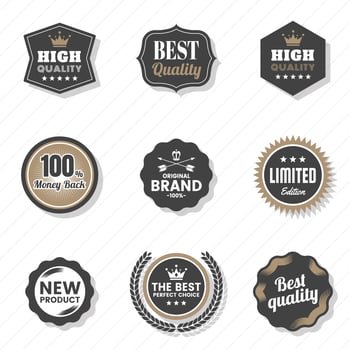 Vintage Retro Vector Logo for banner