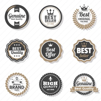Vintage Retro Vector Logo for banner